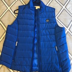 Blue vest